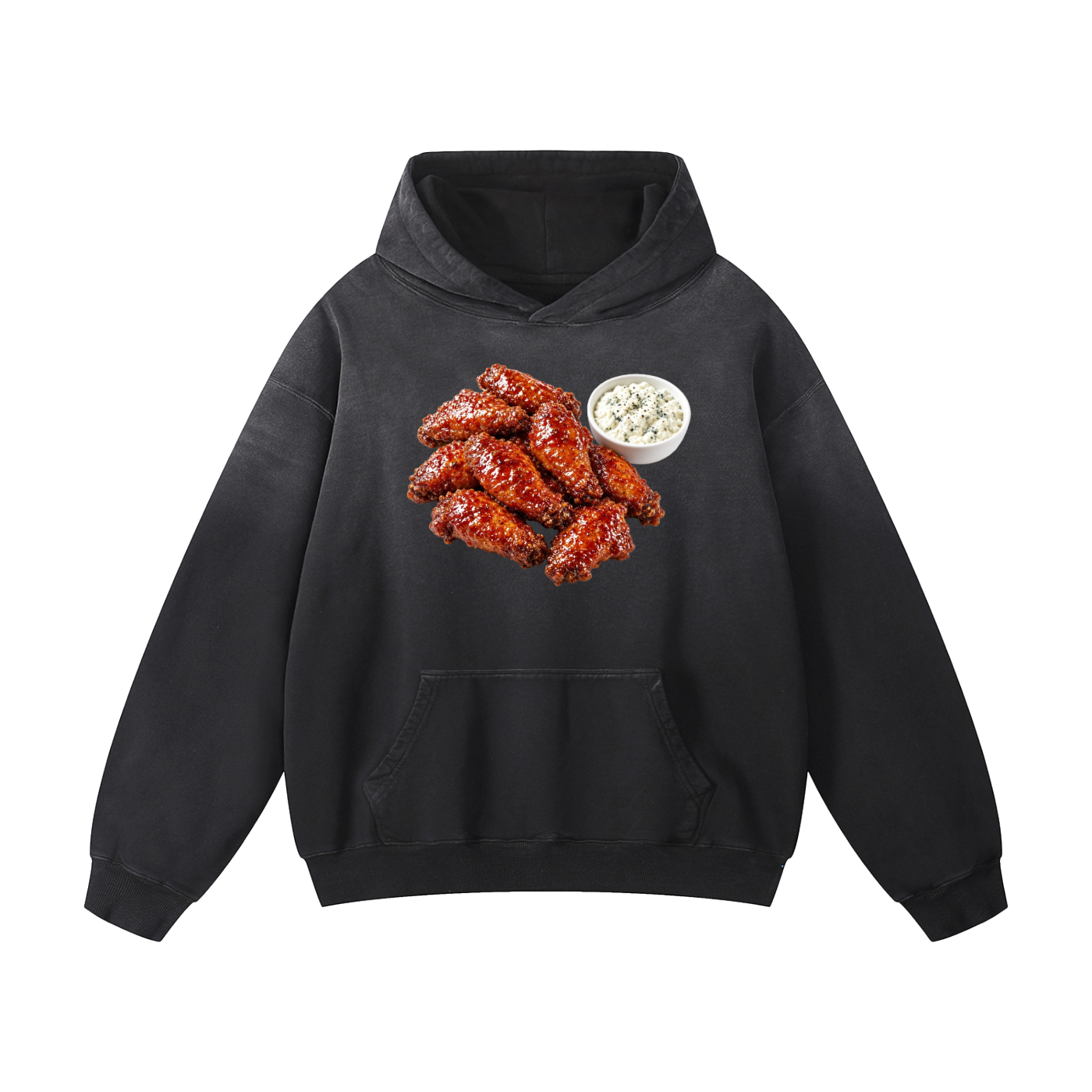 BOX BOX - CLASIC 10pc BBQ WINGS W BLUE CHEESE