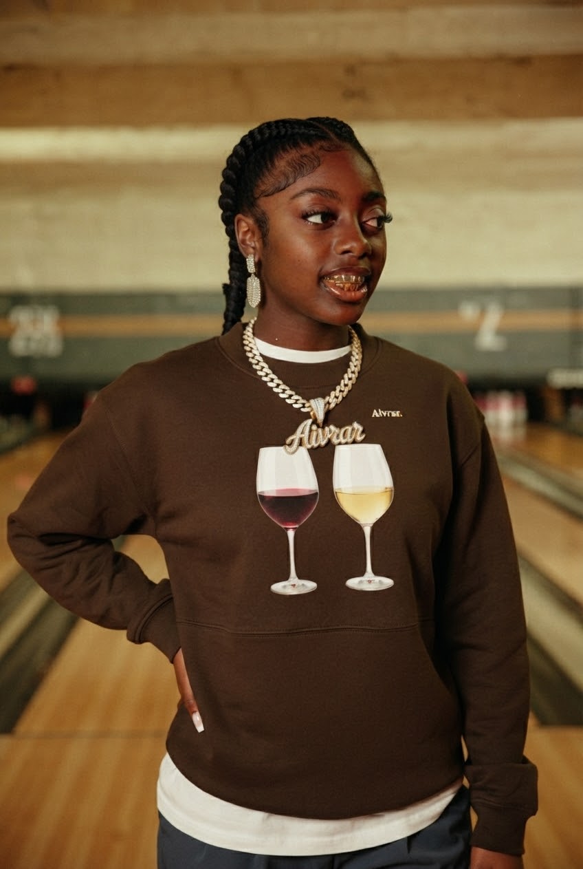 WINE GIRLY - MOVIE NIGHT SWEATER